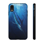 Marlin Fishing Phone Case Deep Sea Angler Tough Cover Gift
