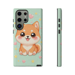 Shiba Inu Kawaii Chibi Smile Pet Dog Art Tough Phone Case