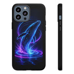 Neon Holographic Whale Phone Case | Tough Case