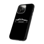 R34 Skyline GT-R White Silhouette Tough Phone Case Gift Art