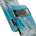 Permit Fishing Phone Case, Flats Fly Fishing Cover for Anglers