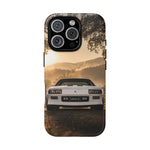 Camaro IROC-Z Phone Case, White 88 Foggy Country Road Cover