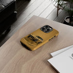 Antique Gold Fairlady Z Phone Case, Classic JDM Tough Cover
