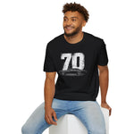 1970 Chevelle SS Distressed 70 Number Classic Car T-Shirt Vintage Fan Gift
