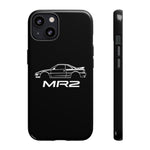 MR2 White Side Silhouette JDM Tough Phone Case Cover Gift