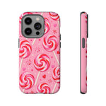 Candy Swirl Lollipop Art Tough Phone Case