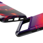FD RX-7 Retro Sunset Sports Car Tough Case | Neon Vaporwave Beach Drive