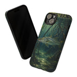 Snook Phone Case, Mangrove Sunbeam Painterly Marine Art Cover, Gift