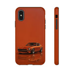 Burnt Rust 240Z Phone Case, Classic JDM Sports Car Art Cover
