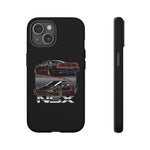 NSX Dual View Black Red JDM Sports Car Tough Phone Case Gift