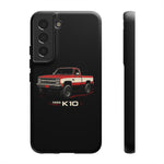 1986 Chevy K10 Red White Classic Pickup Tough Phone Case Cover