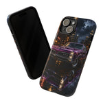67 GTO Phone Case Purple, Rainy City Night Muscle Car Tough Cover