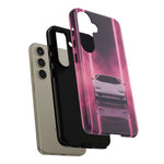 Countach Neon Wedge Phone Case Retro Supercar Tough Case