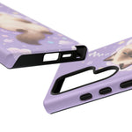 Ragdoll Sleepy Blue Eyes Kawaii Cat Art Tough Phone Case
