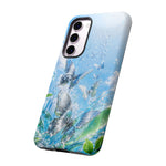 Copy of Silver Butterflies Tough Case | Blue Sky Water Droplets Phone Cover