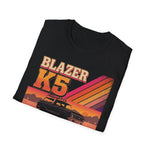 Blazer K5 Retro Sunset Offroad T-Shirt Classic SUV Graphic Chevy Tee