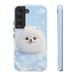Samoyed Kawaii Snowball Chibi Pet Dog Breed Art Tough Phone Case
