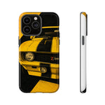 Z28 Yellow Camaro Retro Poster Tough Phone Case
