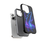 Neon Holographic Whale Phone Case | Tough Case