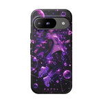 Chillout Floating Anime Girl Phone Case – Dreamy Vaporwave Aesthetic