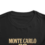 1986 Monte Carlo SS Toddler T-Shirt – Retro Black Muscle Car Graphic Tee