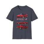 1988 IROC-Z Camaro T-Shirt | Vintage 80s Red Muscle Car Trio Tee