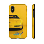 Yellow C4 ZR-1 Car Phone Case | Sports Car Tough Cover