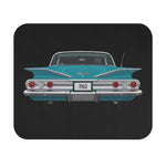 1960 Impala Classic Car Mouse Pad | Vintage Rear View Illustration