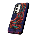 Neon Cowboy Boot phone case | High Noon Saloon design