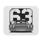 1963 Classic Car 63 Impala Mouse Pad | Vintage Chevy Front View