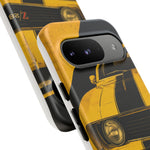 Z28 Yellow Camaro Retro Poster Tough Phone Case