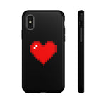 Pixel Heart 8-Bit Retro Art Tough Phone Case