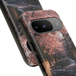 Cherry Blossom Street Scene R34 Skyline GTR Tough Case | Car Photo Cover