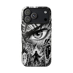 Manga Speed Lines Art Tough Phone Case