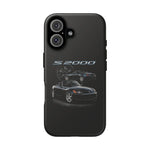 Black S2000 Roadster Collage JDM Tough Phone Case Cover Gift