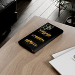 Gold Fairlady Z Classic Sports Car Tough Phone Case - 3 View