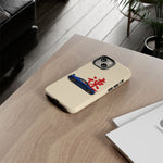 R34 Skyline Red Kanji Minimal Tough Phone Case