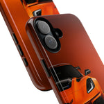 Orange C7 ZR1 Studio Front Tough Phone Case