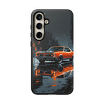 1966 GTO Orange Rainy City Tough Phone Case Cover Gift Art