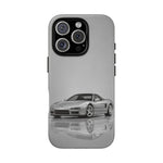 Silver NSX Phone Case, JDM Supercar Tough Cover