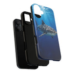 Tiger Shark Phone Case, Dappled Blue Water Tough Cover
