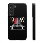 1969 Camaro SS American Flag Tough Phone Case Cover Gift Art