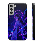Neon Shrine Maiden phone case | Tough Case, anime vaporwave