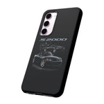 Black S2000 Roadster Collage JDM Tough Phone Case Cover Gift