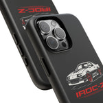 1988 IROC-Z White Red Wheels Tough Phone Case Cover Gift