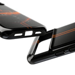 Orange Cuda Phone Case, Muscle Car Stripe Studio Cover, Gift