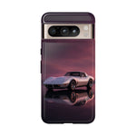 Soft White C3 Corvette Mauve Sky Phone Case