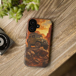 Land Cruiser FJ40 Classic 4x4 Red Rock Canyon Art Tough Phone Case