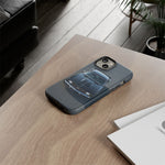 1969 Camaro SS Black Overhead Tough Phone Case Cover Gift Art