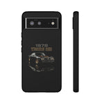 1978 Trans Am Phone Case Featuring Black Firebird Muscle Car Artwork